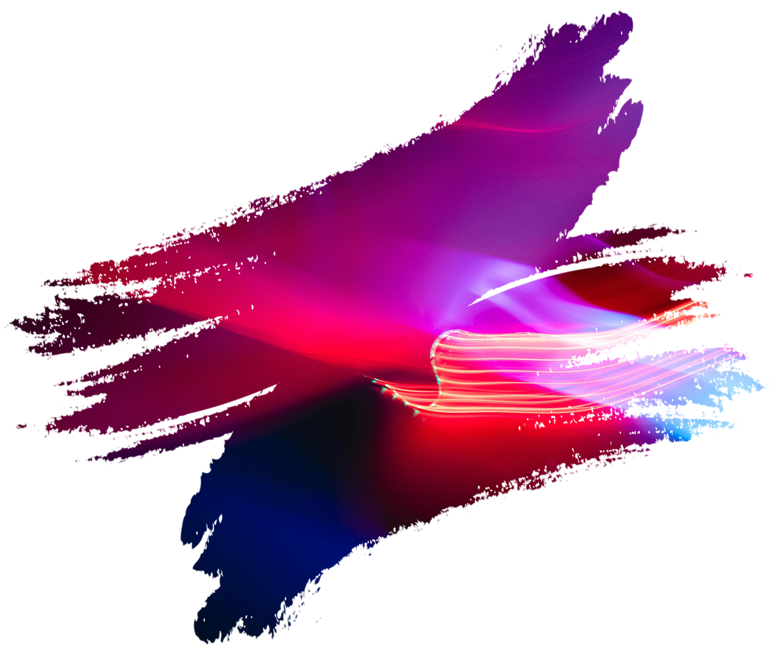 splash of color